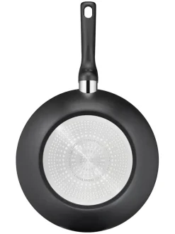 Tefal Kochgeschirr<Wokpfanne "Hard Titanium Pro" in Schwarz - Ø 28 cm