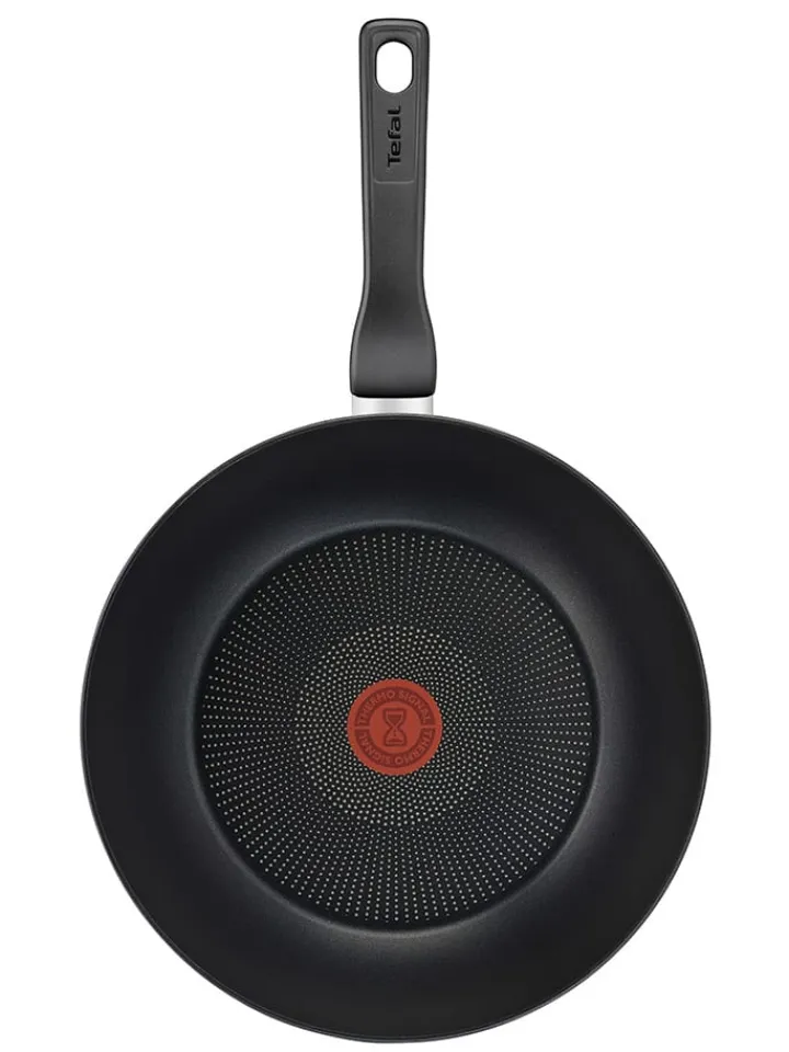 Tefal Kochgeschirr<Wokpfanne "Titanium Force" in Schwarz - Ø 28 cm