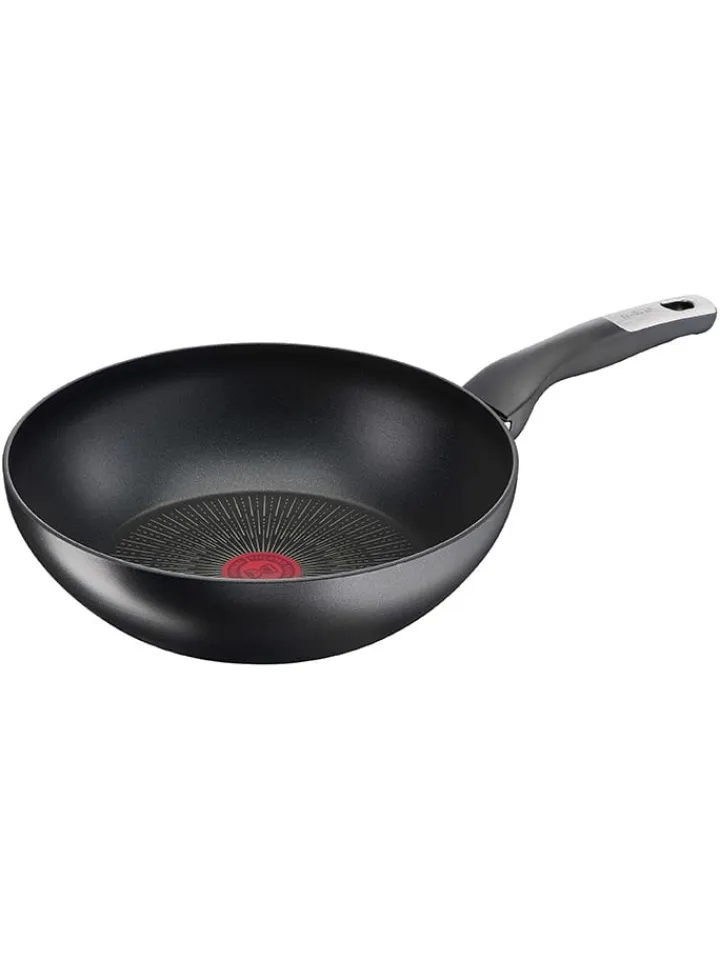 Tefal Kochgeschirr<Wokpfanne "Unlimited" in Schwarz - Ø 28 cm
