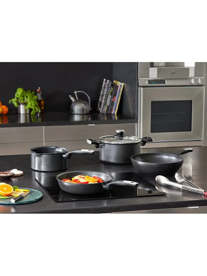 Tefal Kochgeschirr<Wokpfanne "Unlimited" in Schwarz - Ø 28 cm