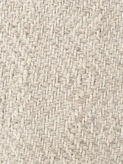 Hanse Home Teppiche & Fußmatten<Woll-Teppich "Majoli" in Creme/ Weiß