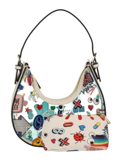 myMo Einkaufstaschen & -Trolleys<Women 2-In-1 Tote Bag Set in Rainbow White