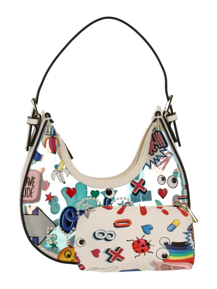 myMo Einkaufstaschen & -Trolleys<Women 2-In-1 Tote Bag Set in Rainbow White