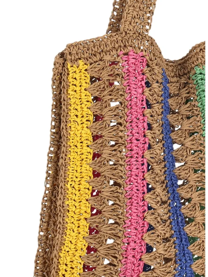usha FESTIVAL Einkaufstaschen & -Trolleys<Women Tote Bag in Beige Multicolor