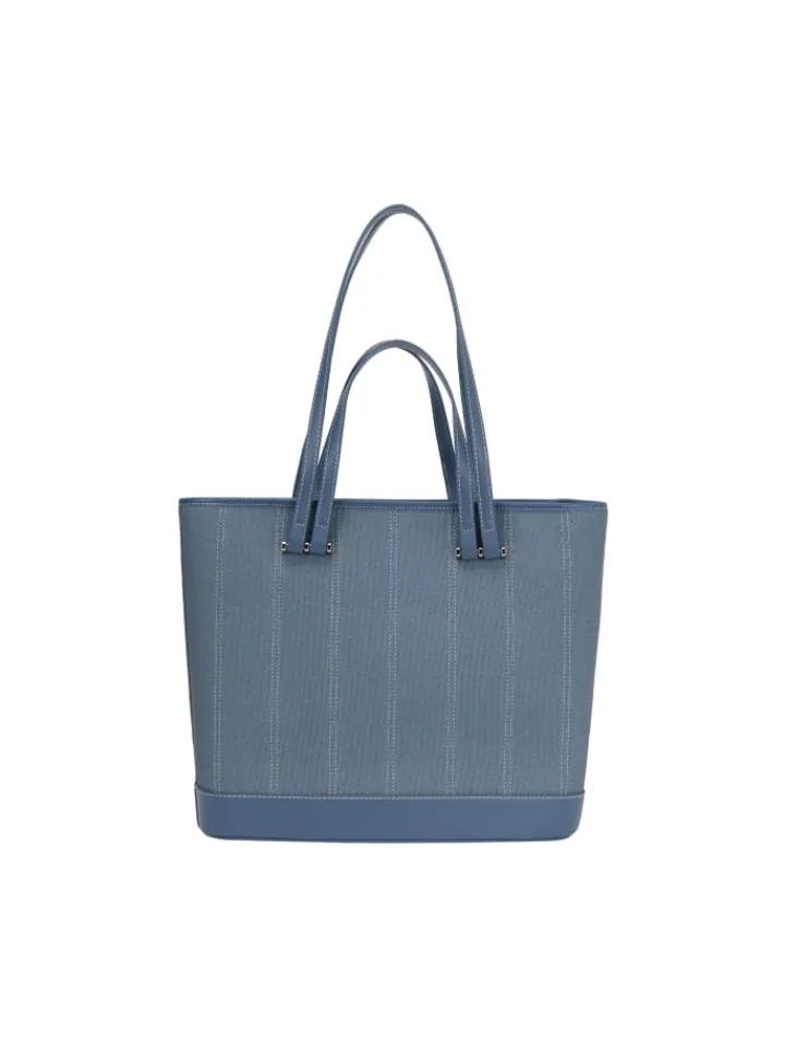 usha BLUE LABEL Einkaufstaschen & -Trolleys<Women Tote Bag in Denim Blue