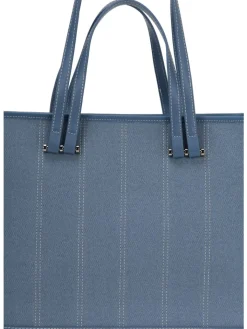usha BLUE LABEL Einkaufstaschen & -Trolleys<Women Tote Bag in Denim Blue