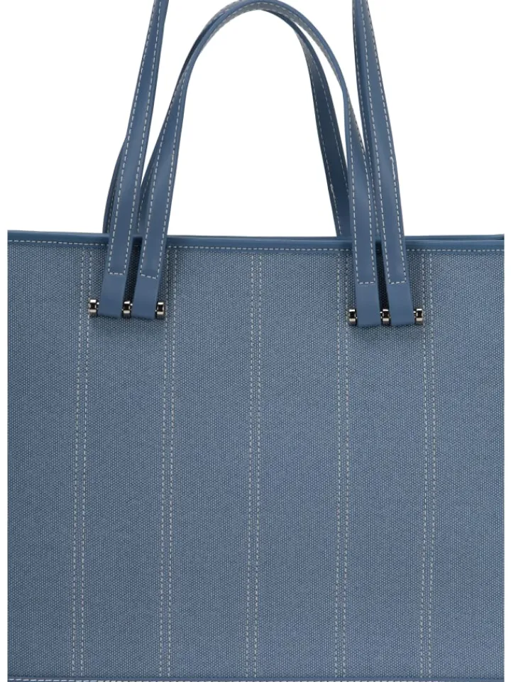 usha BLUE LABEL Einkaufstaschen & -Trolleys<Women Tote Bag in Denim Blue