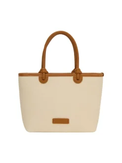 gaya Einkaufstaschen & -Trolleys<Women Tote Bag in White Brown