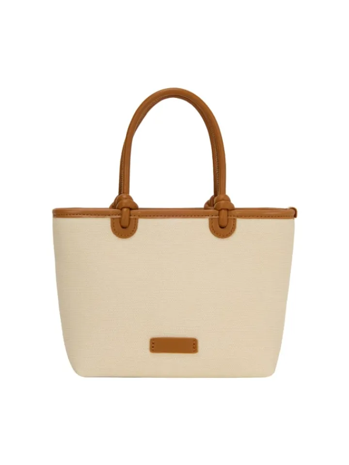 gaya Einkaufstaschen & -Trolleys<Women Tote Bag in White Brown