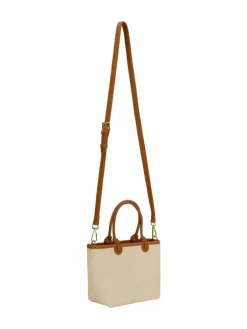 gaya Einkaufstaschen & -Trolleys<Women Tote Bag in White Brown