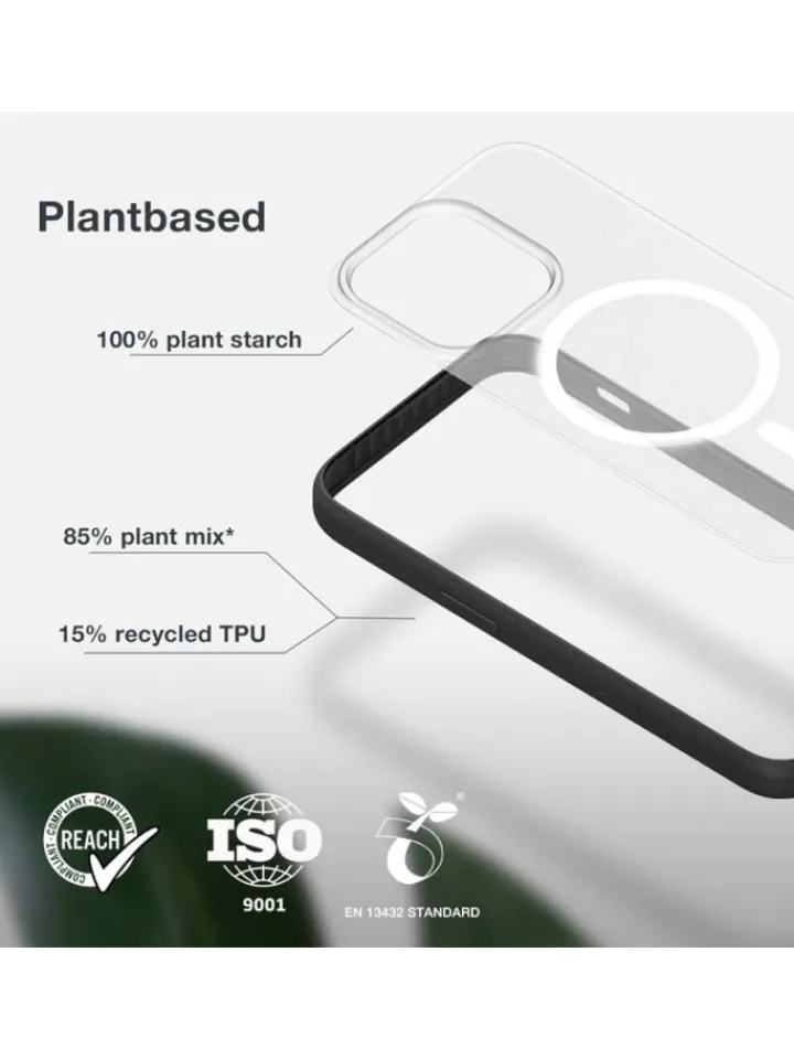 Apple Smartphones & Zubehör<Woodcessories ECO637, Cover, , iPhone 14, 15,5 cm (6.1 Zoll), Transparent