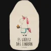 Mr. & Mrs. Panda Wärmflaschen & -Kissen<Wärmekissen Einhorn Muffin mit Spruch in Weiß