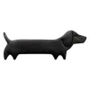 Leschi Wärmflaschen & -Kissen<Wärmekissen "Hund Winston" in Schwarz - (B)52 x (H)20 x (T)4 cm