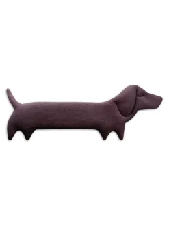 Leschi Kindermöbel|Wärmflaschen & -Kissen<Wärmekissen "Hund Winston" in Lila - (B)52 x (H)20 x (T)4 cm
