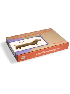 Leschi Kindermöbel|Wärmflaschen & -Kissen<Wärmekissen "Hund Winston" in Lila - (B)52 x (H)20 x (T)4 cm