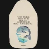 Mr. & Mrs. Panda Wärmflaschen & -Kissen<Wärmekissen Walfisch Thunfisch mit Spruch in Weiß