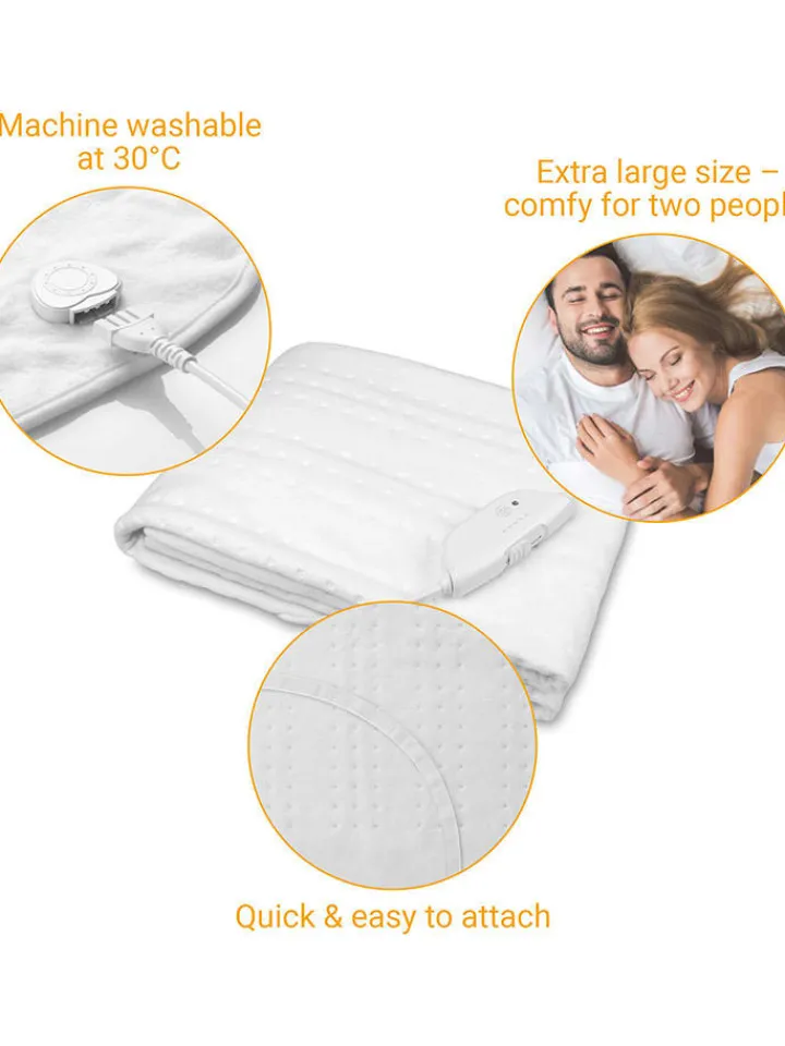 Medisana Technik|Pflege & Gesundheit<Wärmeunterbett "King-Size HU 676" in Weiß