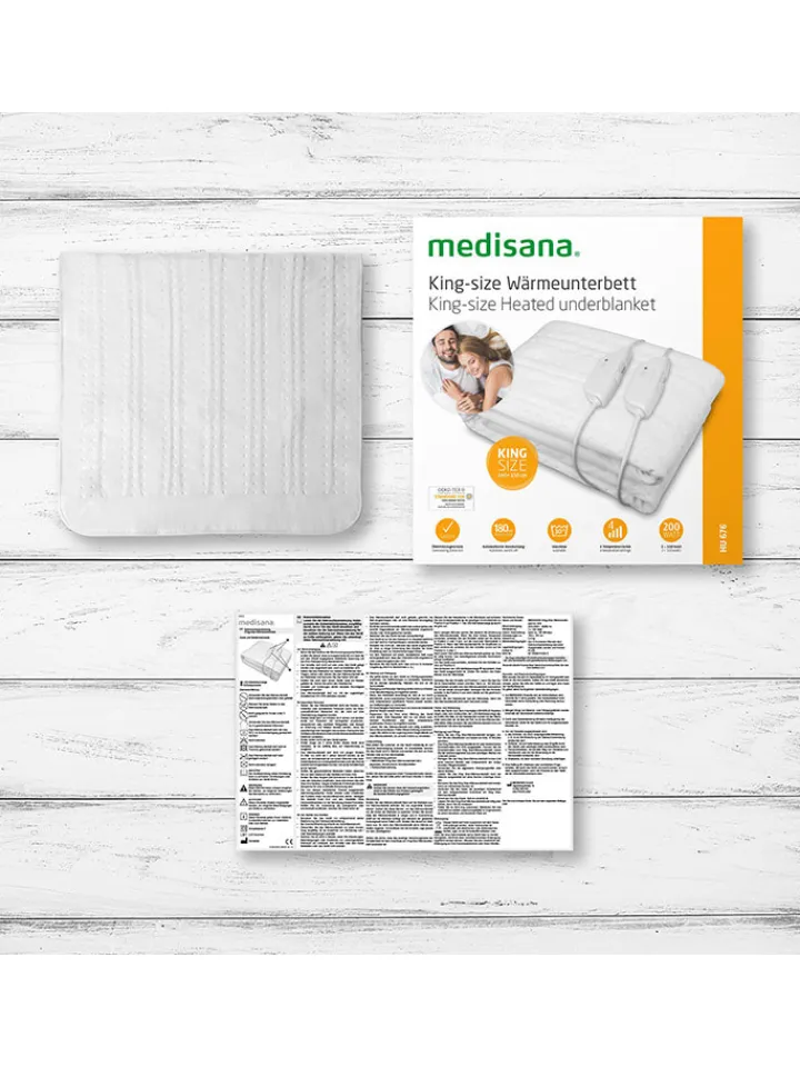 Medisana Technik|Pflege & Gesundheit<Wärmeunterbett "King-Size HU 676" in Weiß