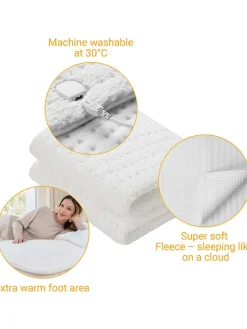 Medisana Pflege & Gesundheit<Wärmeunterbett "Maxi Fleece HU 672" in Weiß