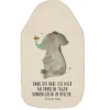 Mr. & Mrs. Panda Wärmflaschen & -Kissen<Wärmflasche Elefant Biene mit Spruch in Weiß