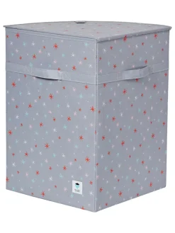 STORE IT Wäschekörbe & -Ständer<Wäschekorb "Einhorn" in Grau - (B)35 x (H)50 x (T)35 cm