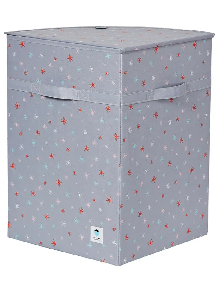 STORE IT Wäschekörbe & -Ständer<Wäschekorb "Einhorn" in Grau - (B)35 x (H)50 x (T)35 cm