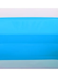 relaxdays Wäschekörbe & -Ständer<Wäschekorb "faltbar" in Blau - 24 l