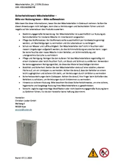 kobolo Wäschekörbe & -Ständer<Wäschekorb GRTEXTBIN in Grau