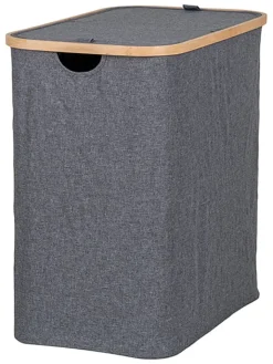 House Nordic Wäschekörbe & -Ständer<Wäschekorb in Anthrazit - (B)33 x (H)54 x (T)54 cm