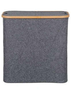 House Nordic Wäschekörbe & -Ständer<Wäschekorb in Anthrazit - (B)33 x (H)54 x (T)54 cm