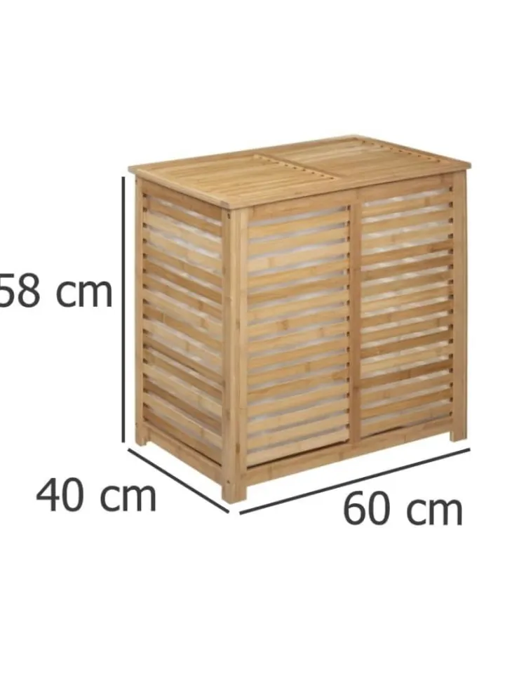 5five Simply Smart Weitere Haushaltshelfer<Wäschekorb in braun