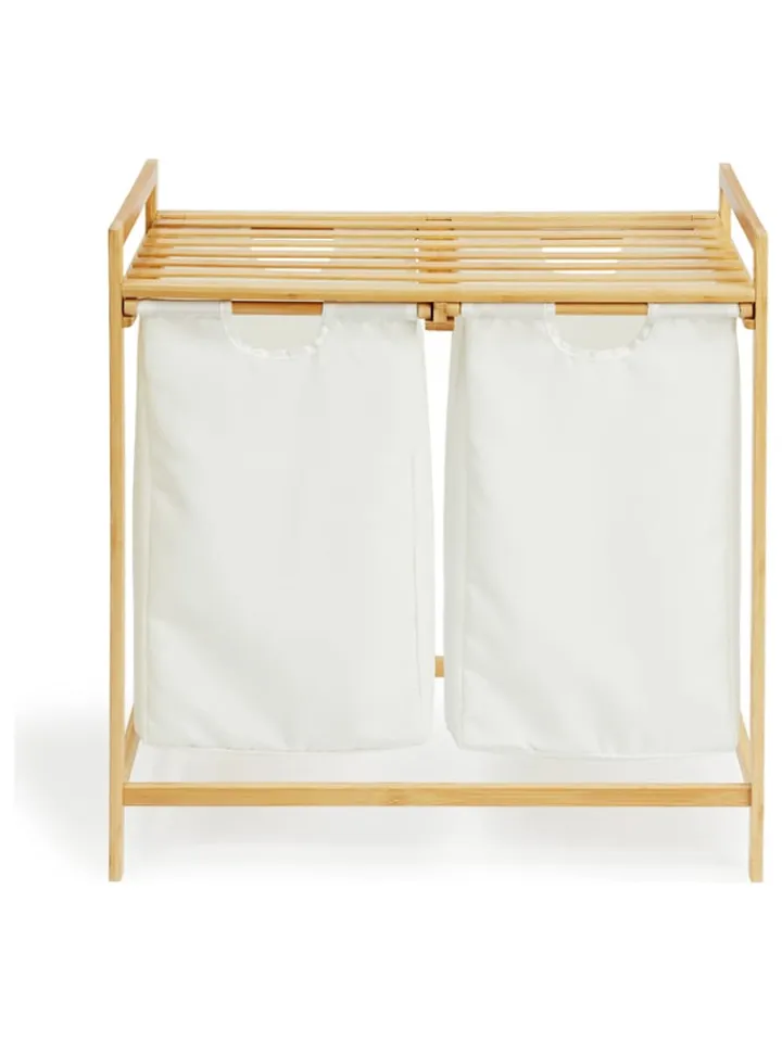 Lifa Living Wäschekörbe & -Ständer<Wäschekorb in Creme/ Natur