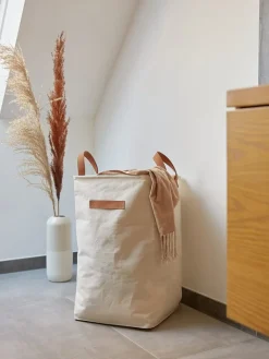 STORE IT Wäschekörbe & -Ständer<Wäschekorb in Grau - (H)58 x Ø 35 cm