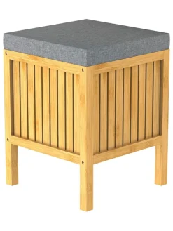 Schütte Wäschekörbe & -Ständer<Wäschekorb in Hellbraun - (B)39 x (H)52 x (T)39 cm
