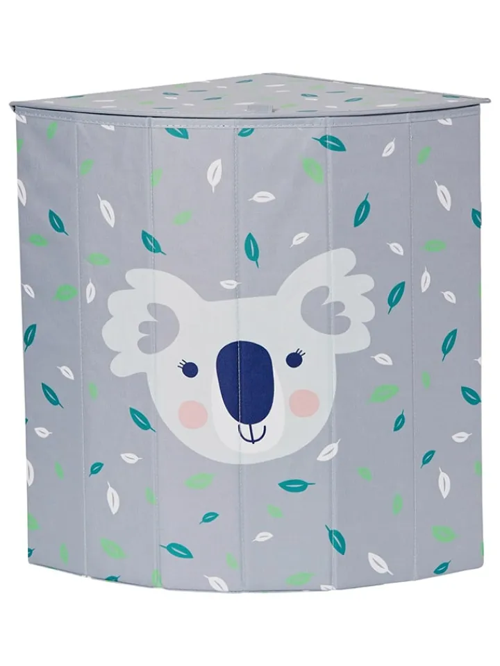STORE IT Wäschekörbe & -Ständer<Wäschekorb "Koala" in Grau - (B)35 x (H)50 x (T)35 cm