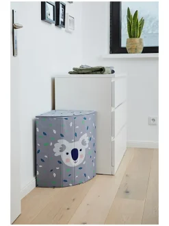 STORE IT Wäschekörbe & -Ständer<Wäschekorb "Koala" in Grau - (B)35 x (H)50 x (T)35 cm