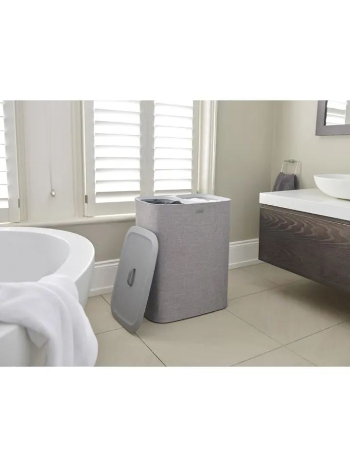 JosephJoseph Wäschekörbe & -Ständer<Wäschekorb "Tota" in Grau - 2x 45 l