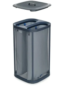 JosephJoseph Wäschekörbe & -Ständer<Wäschekorb "Tota" in Schwarz - 2x 30 l