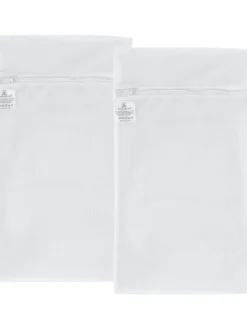 Erwin Müller Wäschekörbe & -Ständer<Wäschenetz im 2er-Pack in weiß