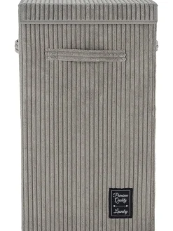 Wenko Wäschekörbe & -Ständer<Wäschesammler "Cora" in Grau - 63 l