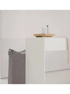 Blomus Wäschekörbe & -Ständer<Wäschesammler "Frisco" in Anthrazit - 65 l