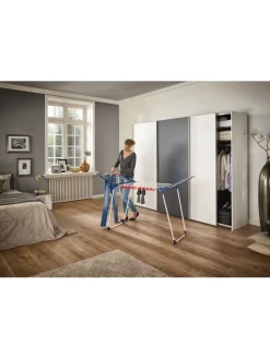 Leifheit Wäschekörbe & -Ständer<Wäscheständer "Pegasus 180 Solid" in Dunkelblau - (B)157 x (H)87 x (T)66 cm