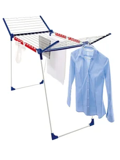 Leifheit Wäschekörbe & -Ständer<Wäscheständer "Pegasus 200 VS" in Dunkelblau - (H)107 cm