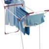 Wenko Wäschekörbe & -Ständer<Wäschetrockner "Summer Dry" in Weiß/ Pink - (B)153 x (H)76 x (T)46 cm