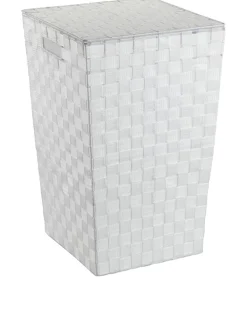Wenko Wäschekörbe & -Ständer<Wäschetruhe "Adria Square" in Weiß - 48 l