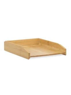 relaxdays Büro- & Schulbedarf<3x Dokumentenablage "DIN A4" in Natur