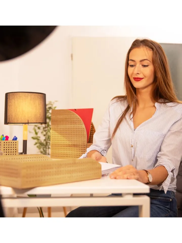 relaxdays Büro- & Schulbedarf<10x Dokumentenablage in Natürlich - DIN A4