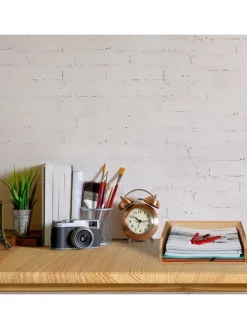 relaxdays Büro- & Schulbedarf<10x Dokumentenablage in Natürlich - DIN A4