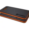 GORANDO Gartendekoration<2x Premium Kniekissen für Garten Haus Werkstatt 44x22cm in orange
