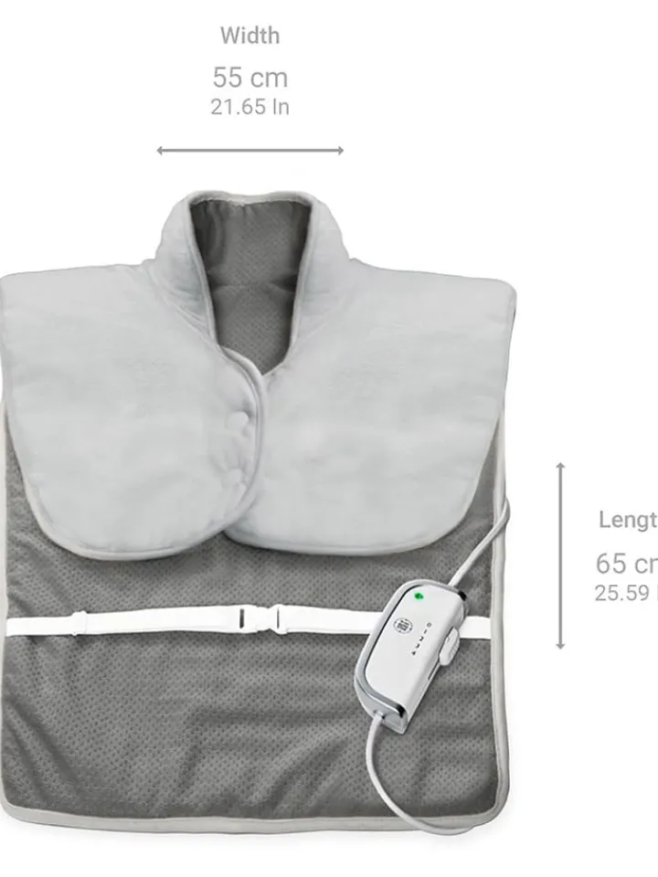 Medisana Technik|Pflege & Gesundheit<XL-Rücken- und Nackenheizkissen "HP 630" in Grau